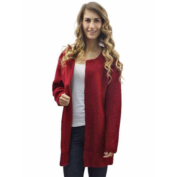 Long Knit Sweater Coat - Picture 8 of 8